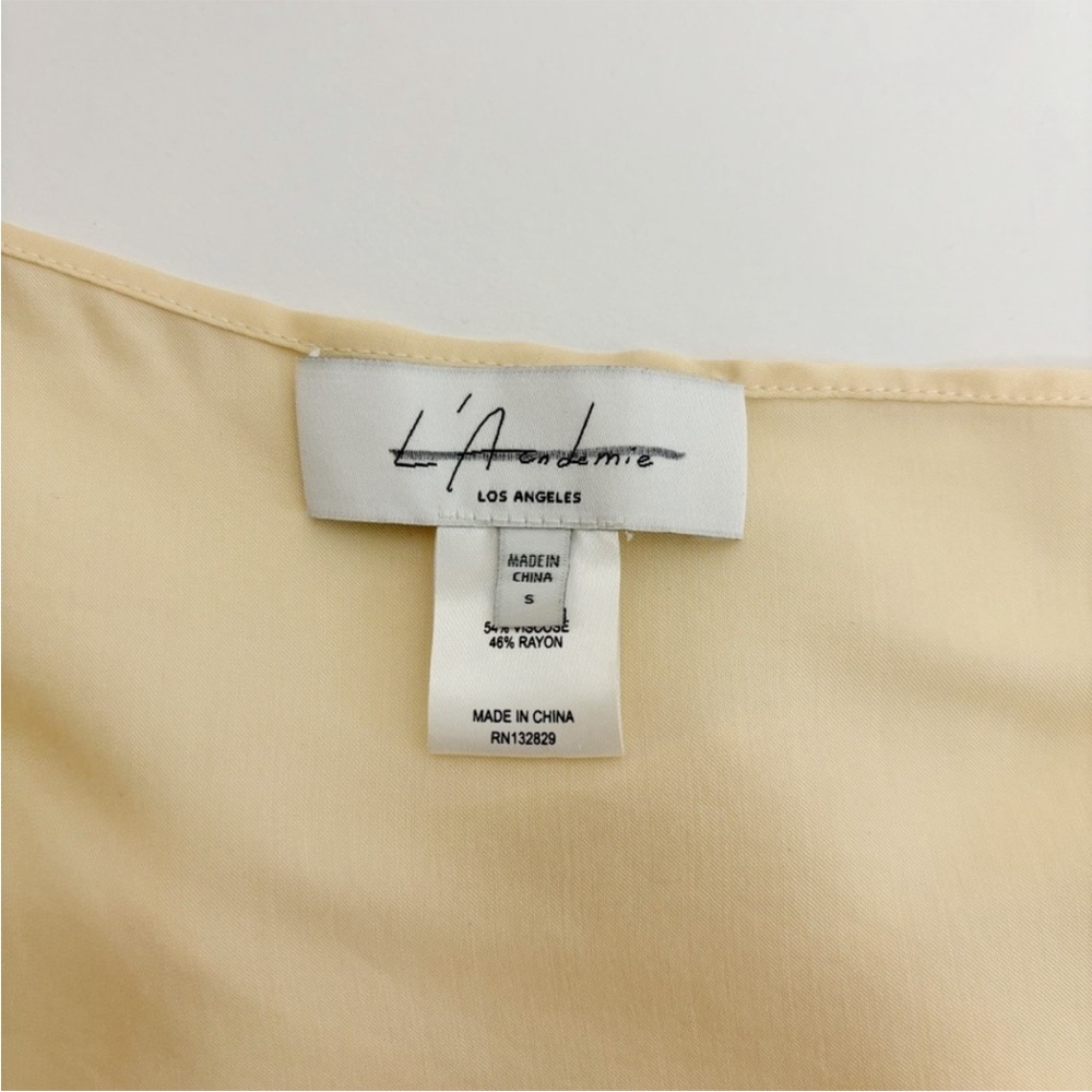 L’Academie Livia Top in Peach Size S - Picture 8 of 11
